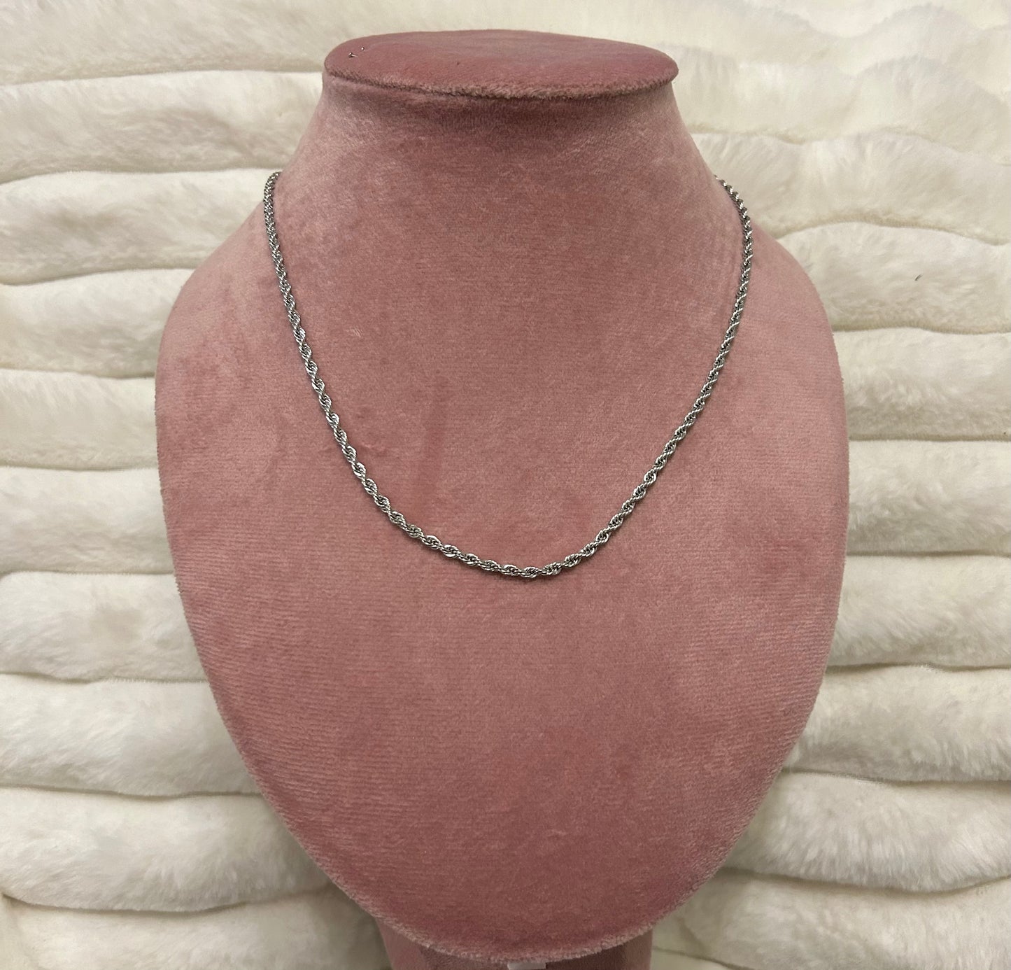 Collana Torchon silver