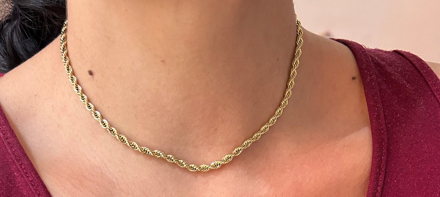 Collana Torchon gold