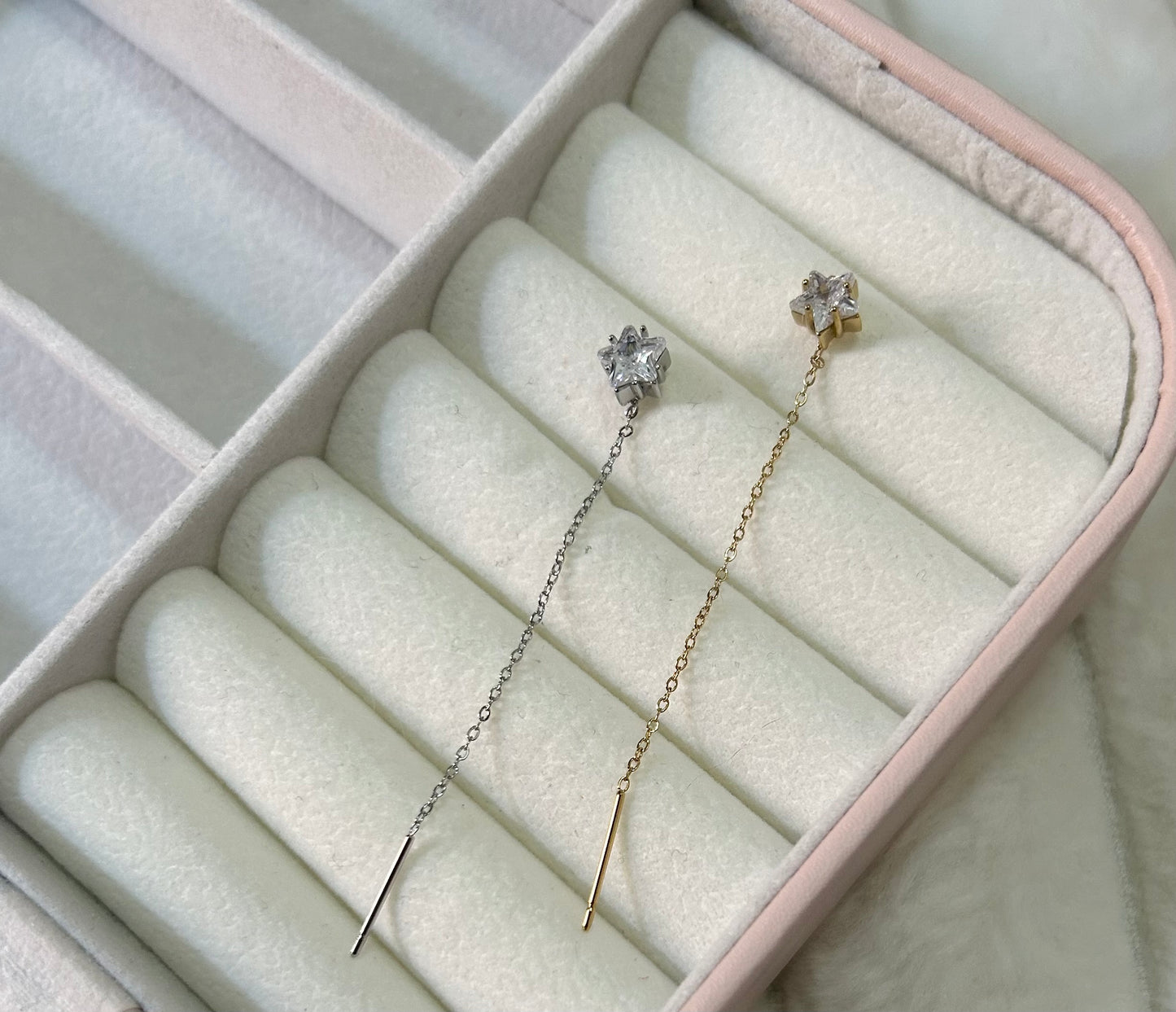 Orecchino Saliscendi Stella