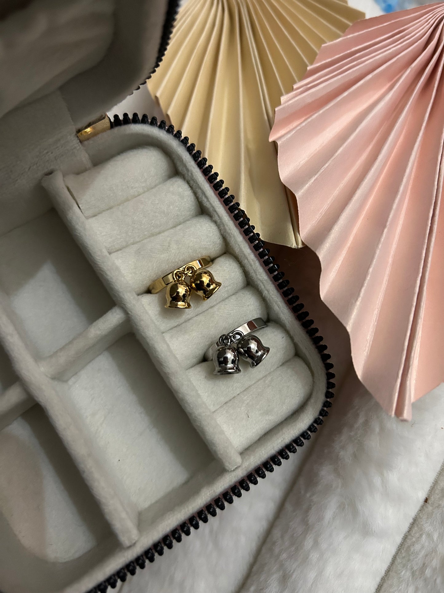 Anello Doppia Campanella