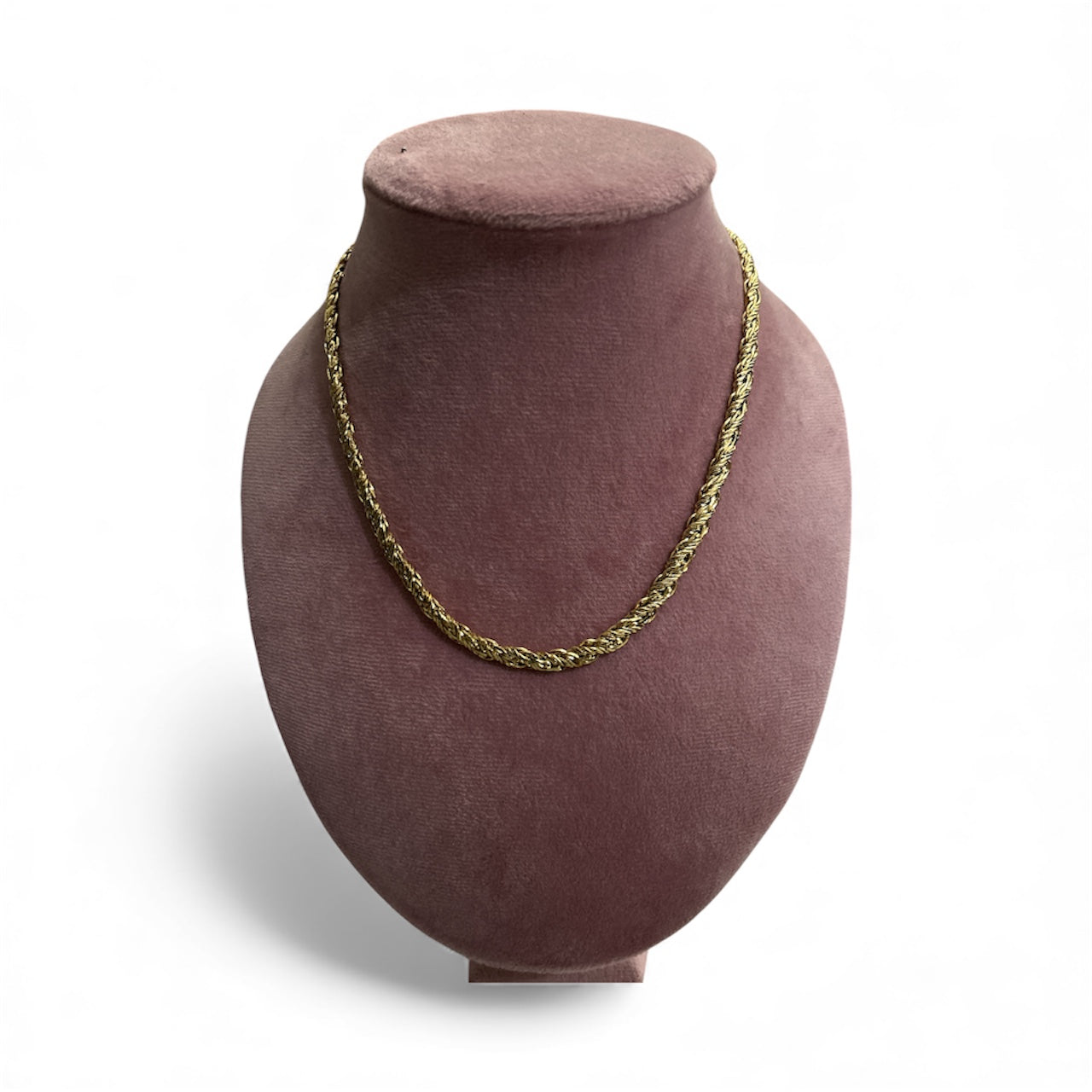 Collana Snake intreccio piatto