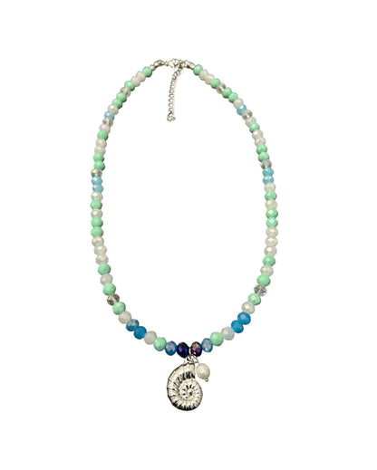 Collana Cristalli( realizzata a mano)