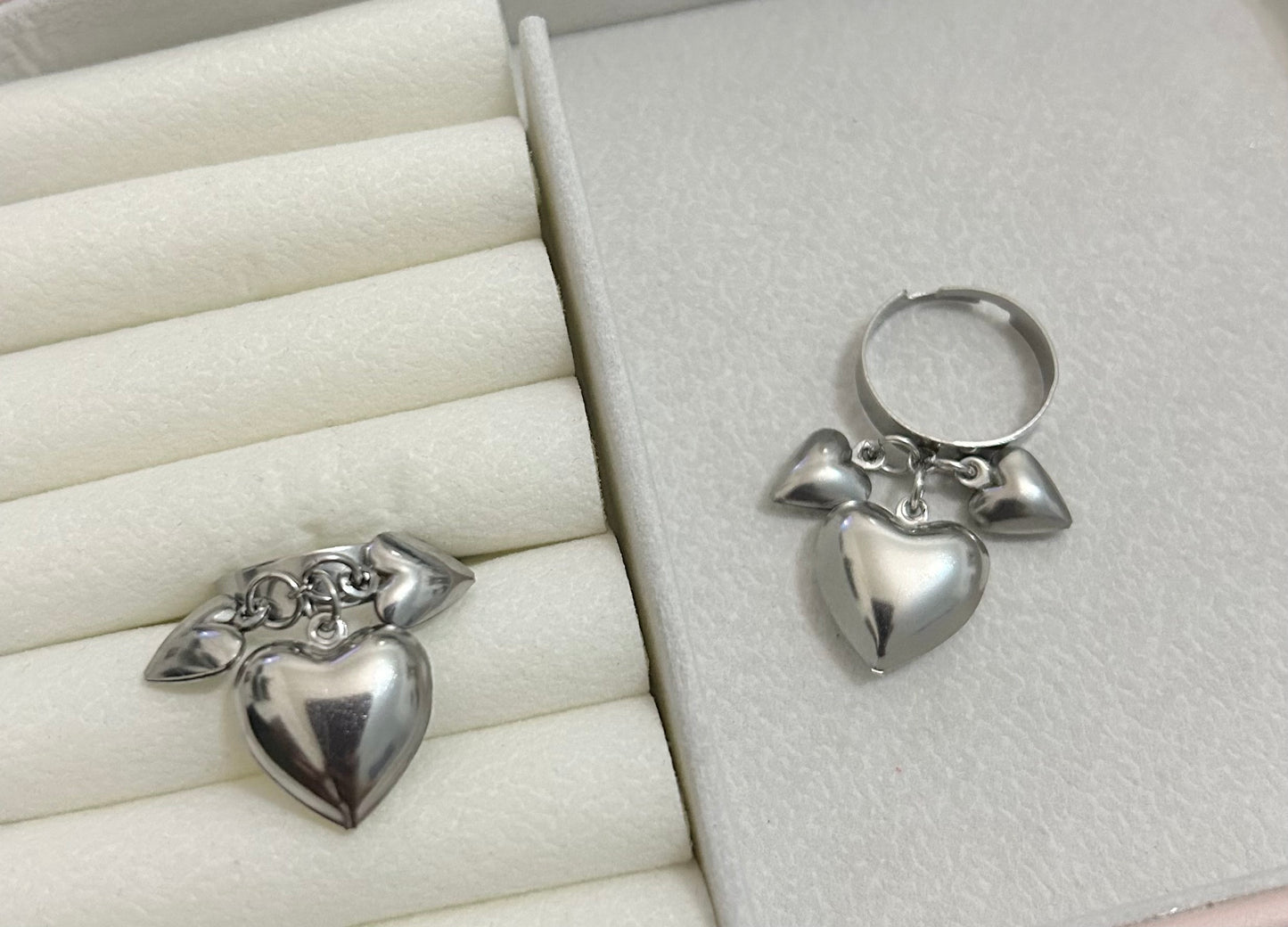 Anello Love sonaglio silver