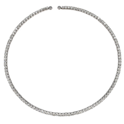 Collana Tennis rigida