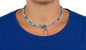 Collana Damia celeste