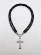 Collana Ankh doppia nera