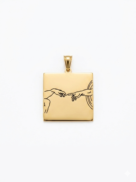 Ciondolo La creazione di Adamo