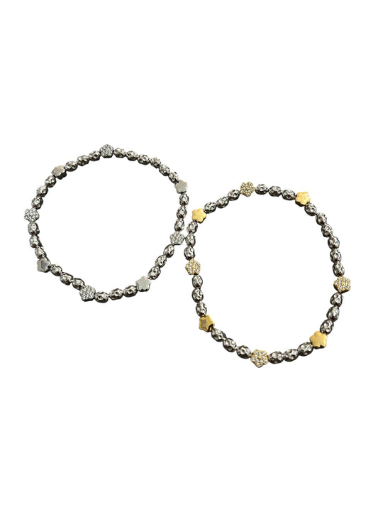 Bracciale Elastico Flowers