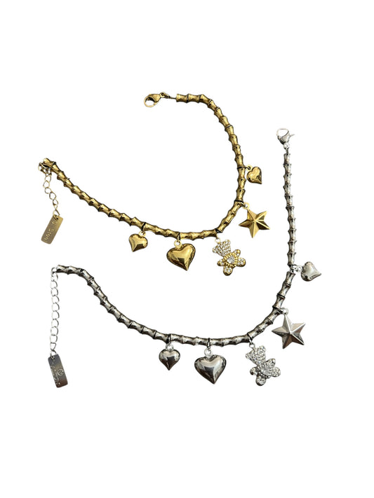 Bracciale Teddy sonaglio