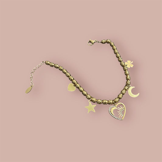 Bracciale Dodino cuore solare