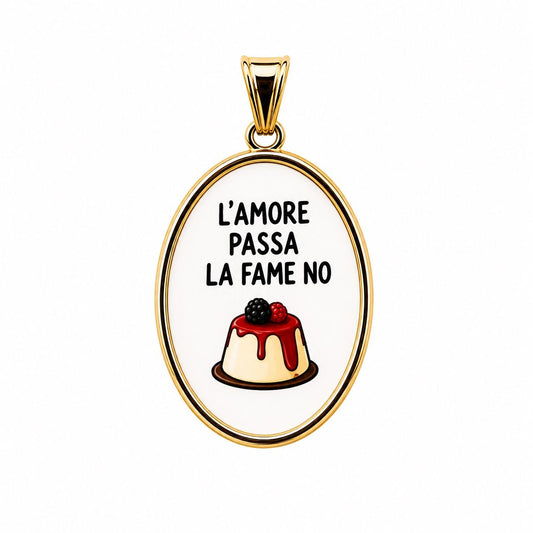 Ciondolo L’amore passa, la fame no