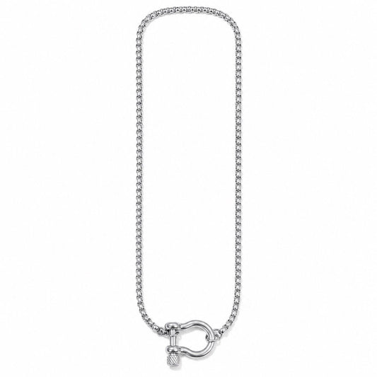 Collana Cheval silver