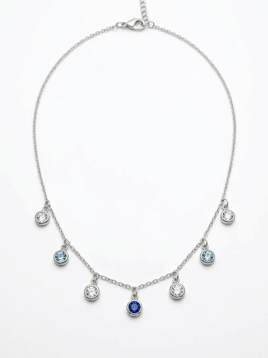 Collana Luci Blu