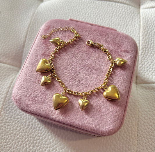 Bracciale Love sonaglio gold