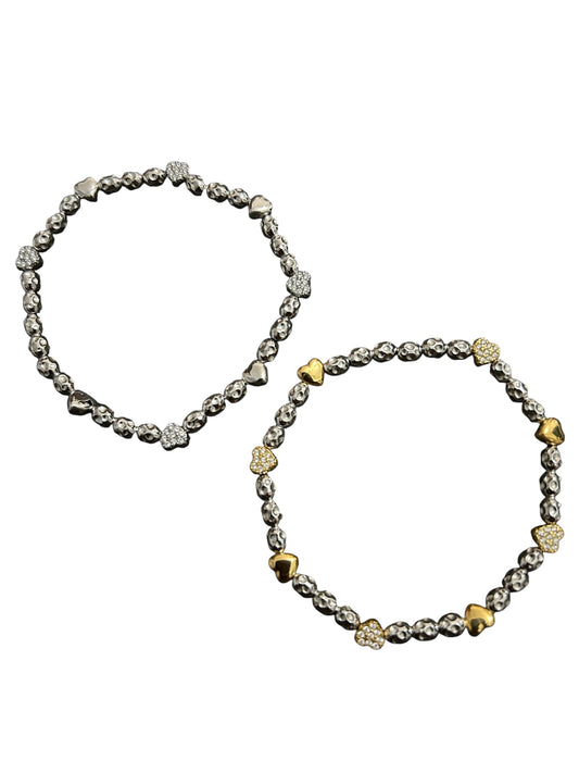 Bracciale elastico Heart
