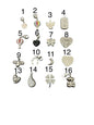 Charms Silver ( Acciaio inossidabile)