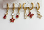 Set orecchini Bordeaux