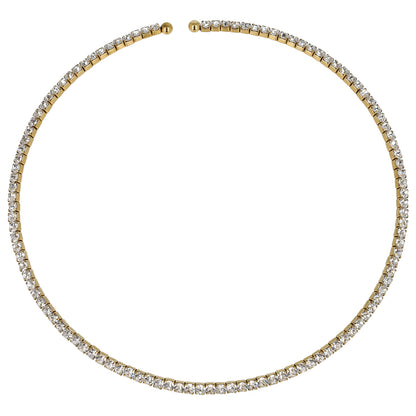 Collana Tennis rigida