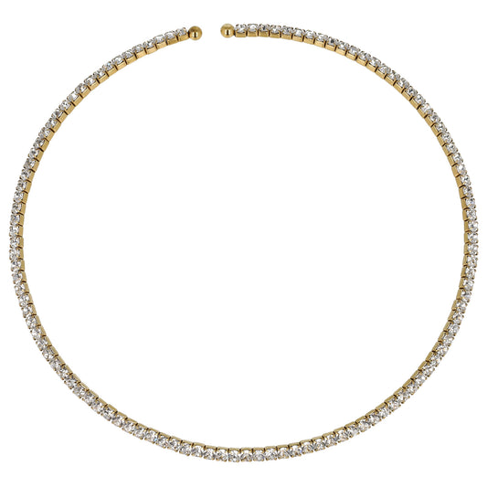 Collana Tennis rigida