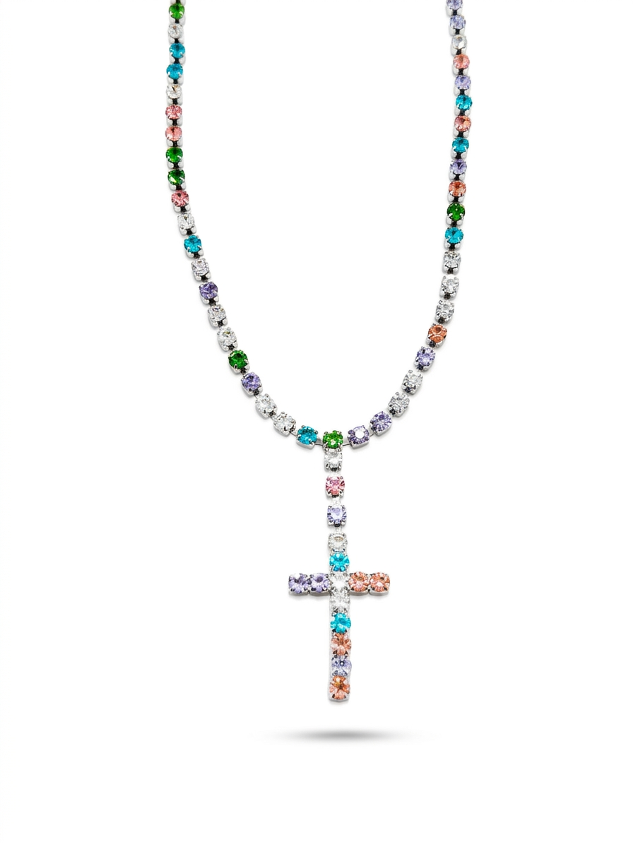 Collana Rosario Summer silver