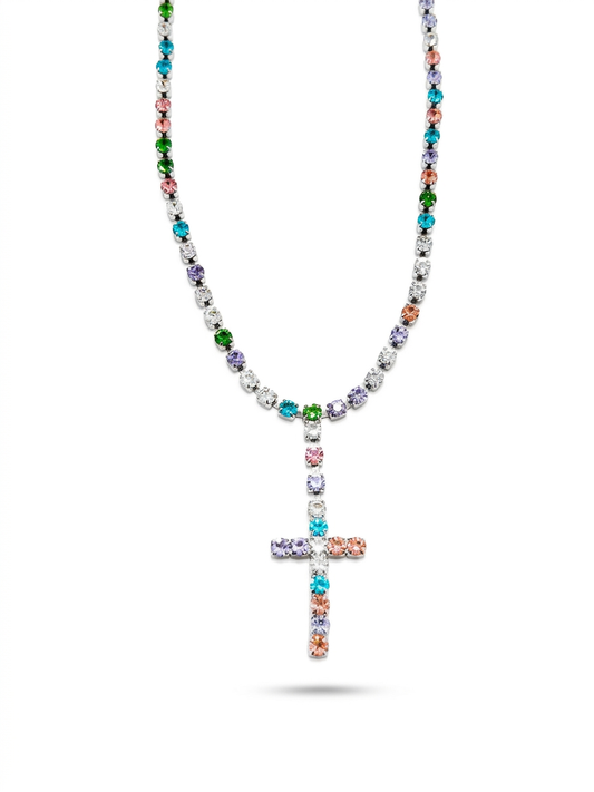 Collana Rosario Summer silver