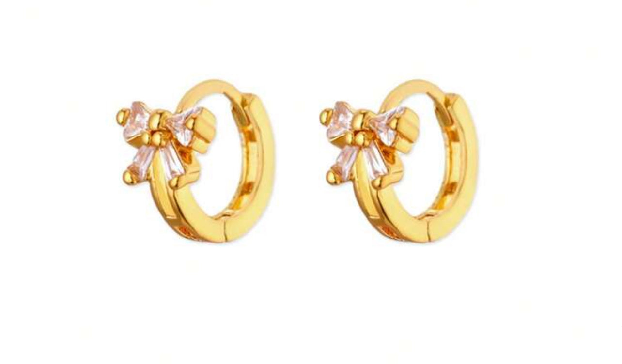 Orecchini MiniHoop Fiocco