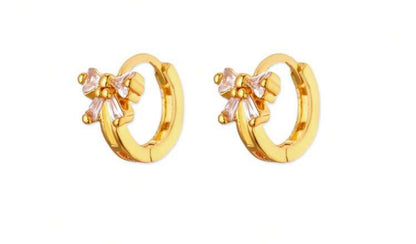 Orecchini MiniHoop Fiocco