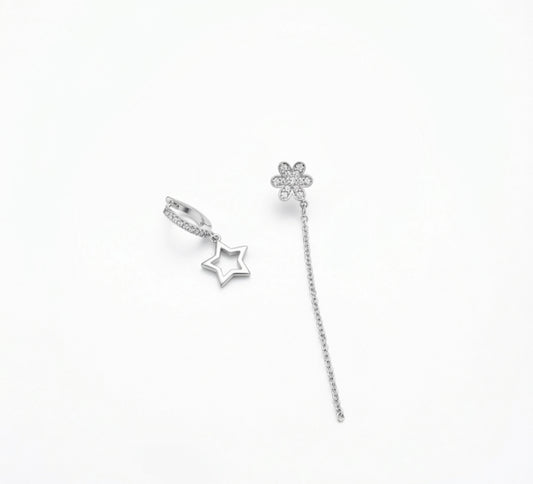 Orecchini Duo zirconia