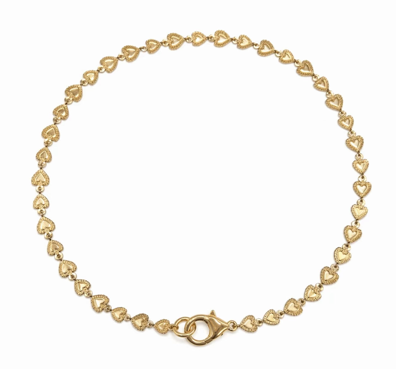 Collana Girocollo mille cuori gold