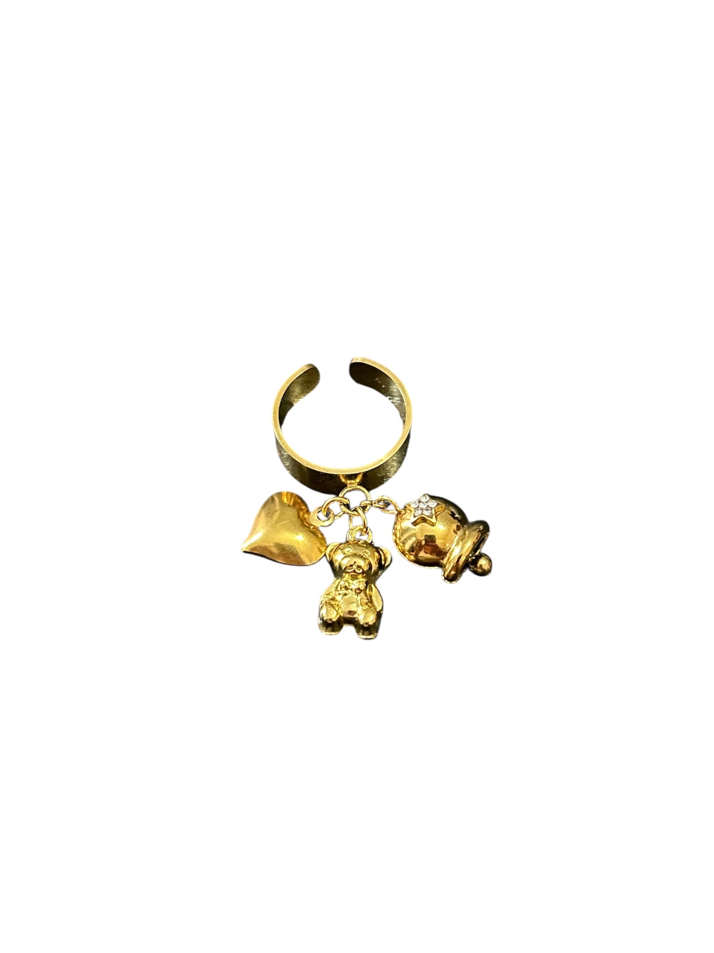 Anello Teddy sonaglio