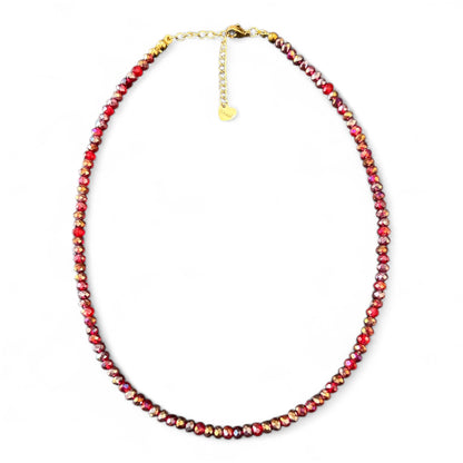 Collana Cristalli( realizzata a mano)