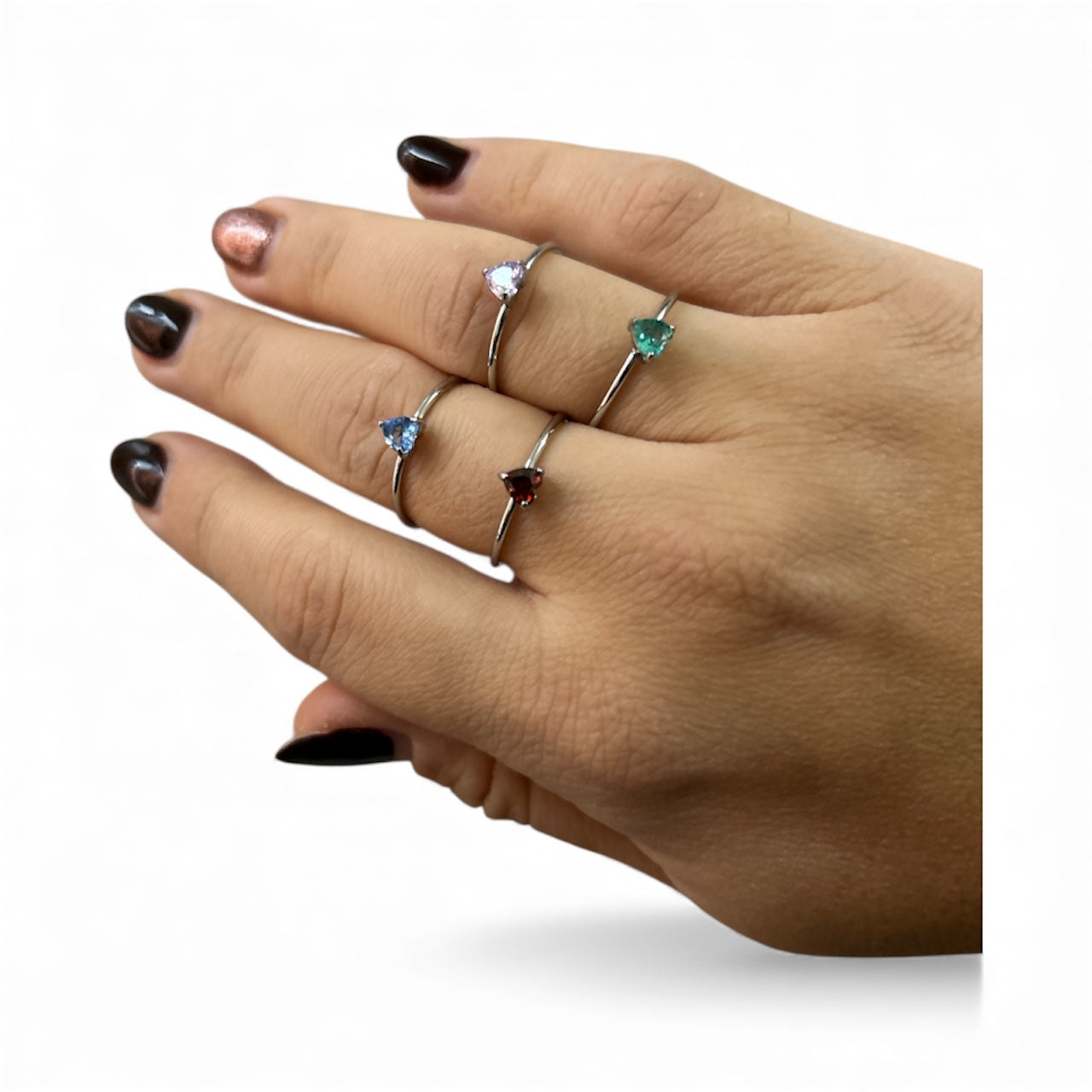 Anello Fedina Cuore silver