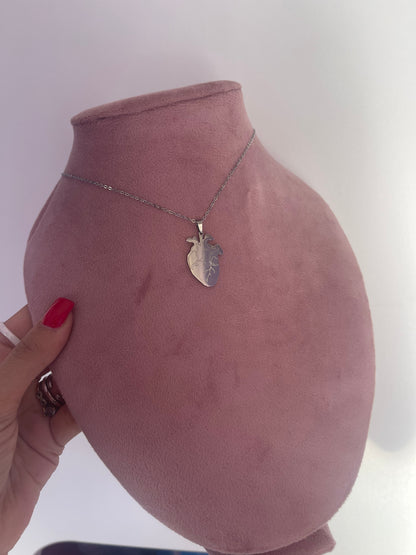 Collana cuore anatomico