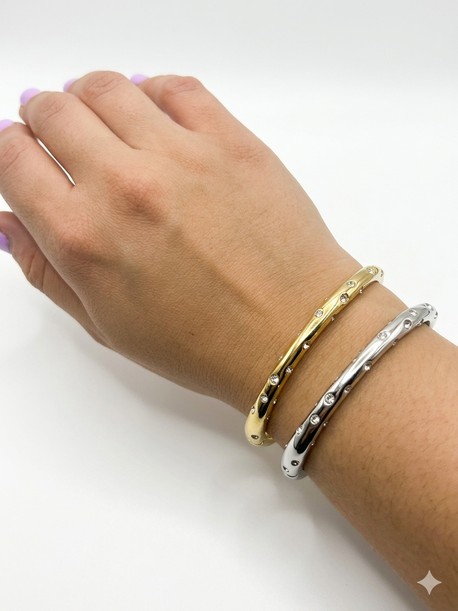 Bracciale Fluid Zirconia