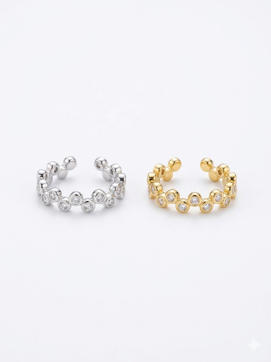 Anello Onda Scintillante