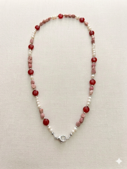 Collana Natural Rosa