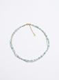 Collana Cristalia White con catena gold