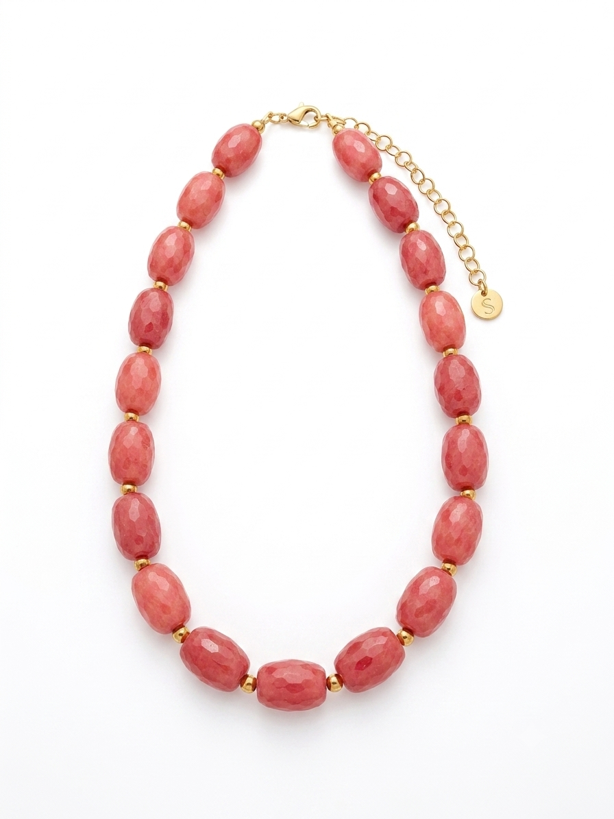 Collana Giselle Bordeaux